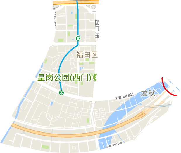 福保街道电子地图