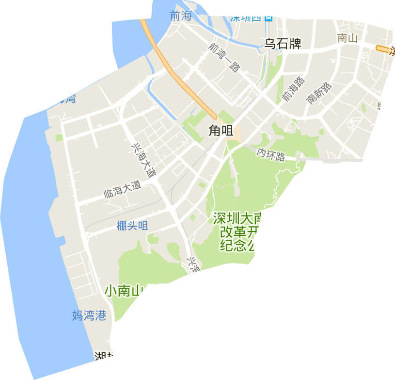 南山街道电子地图