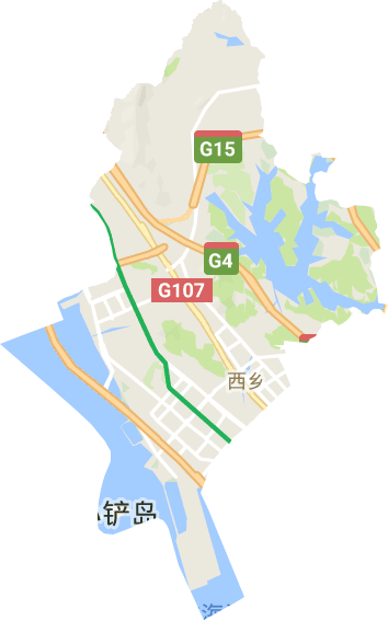 西乡街道电子地图