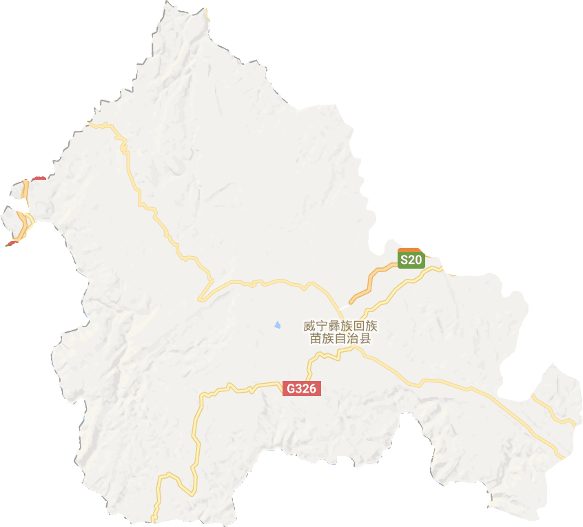 威宁县电子地图