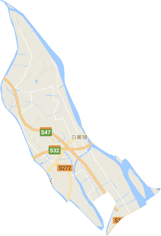 白蕉镇电子地图