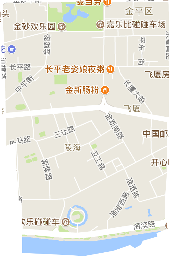 石炮台街道电子地图