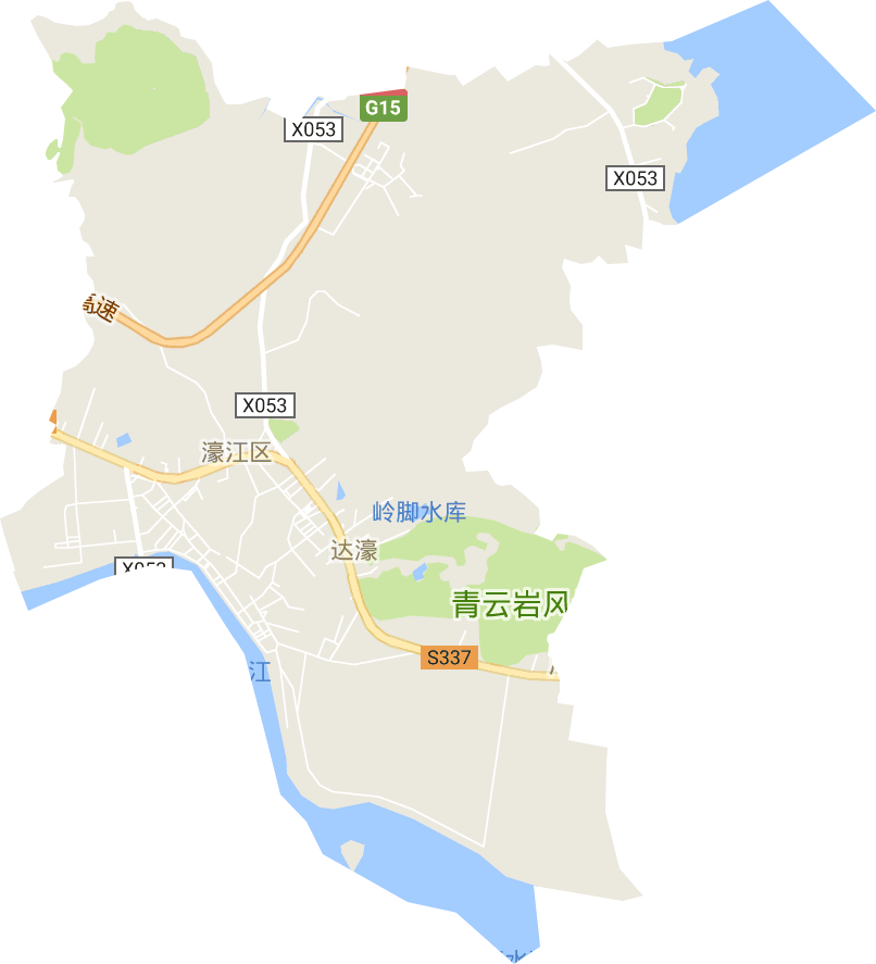 达濠街道电子地图