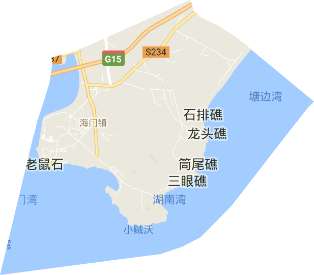海门镇电子地图