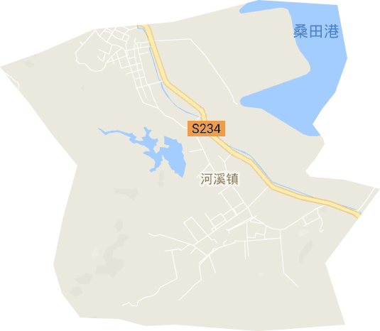 河溪镇电子地图