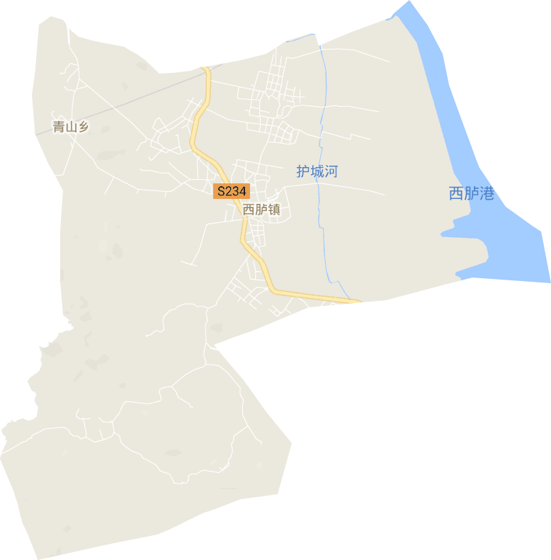 西胪镇电子地图
