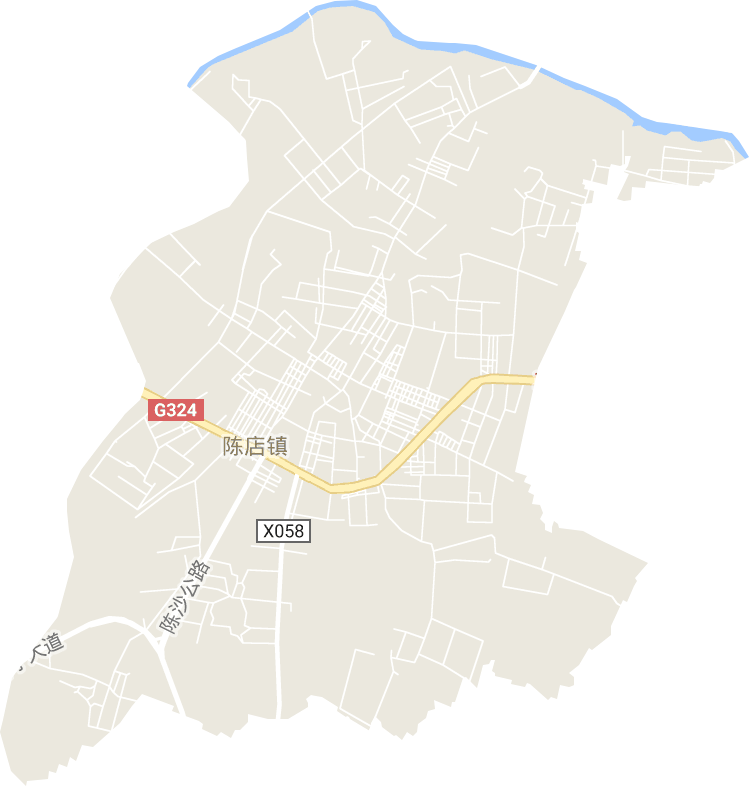 陈店镇电子地图