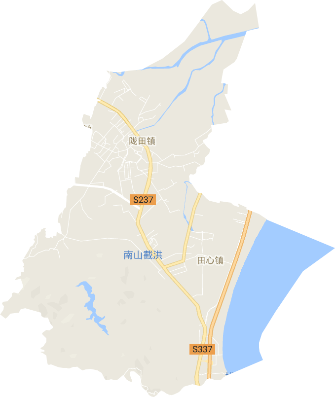 陇田镇电子地图