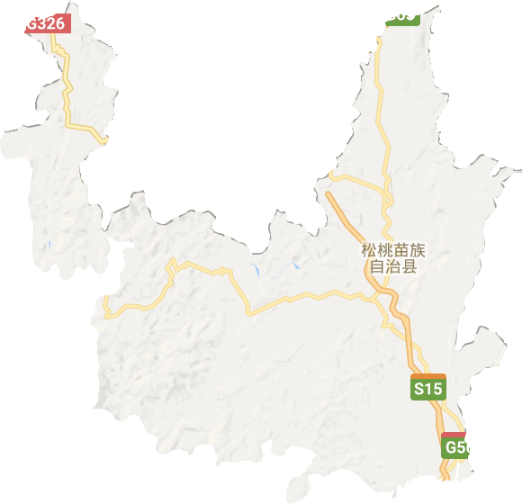 松桃县电子地图
