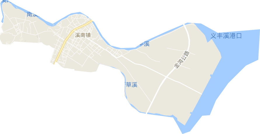 溪南镇电子地图