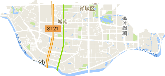 石湾镇街道电子地图