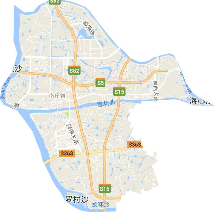 南庄镇电子地图