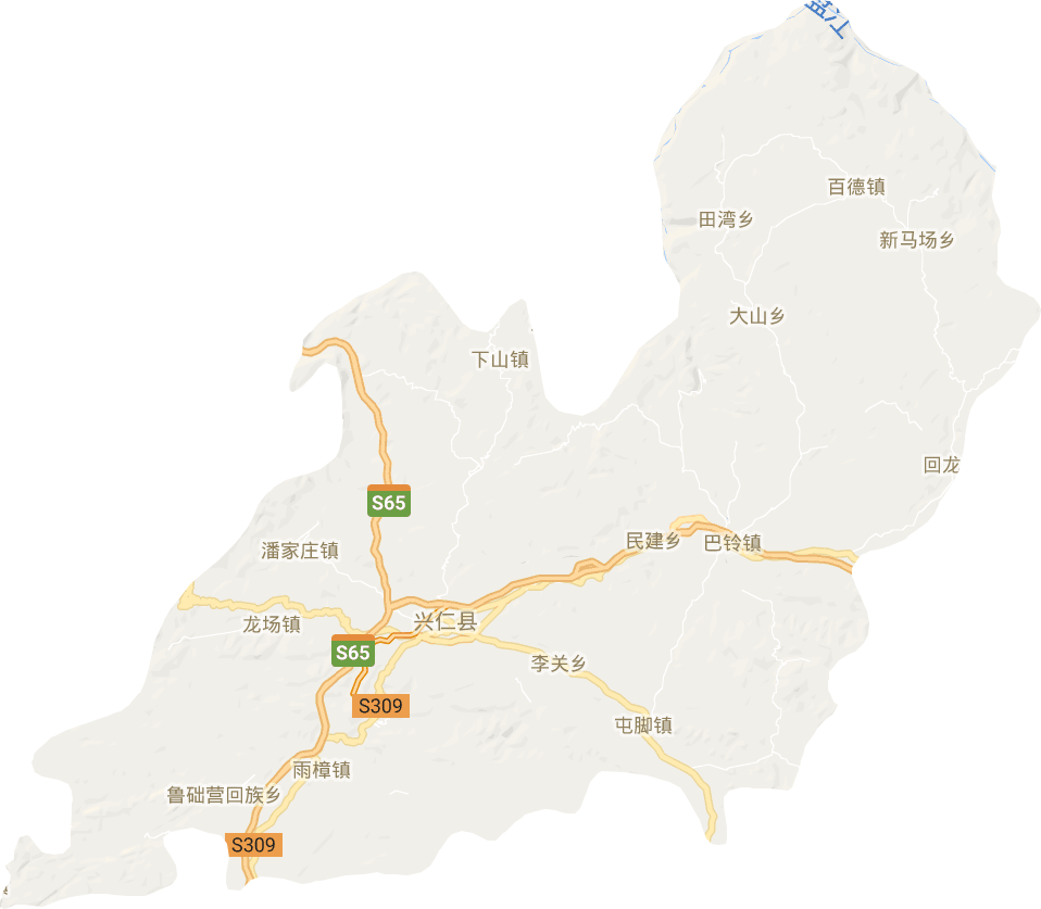 兴仁市电子地图