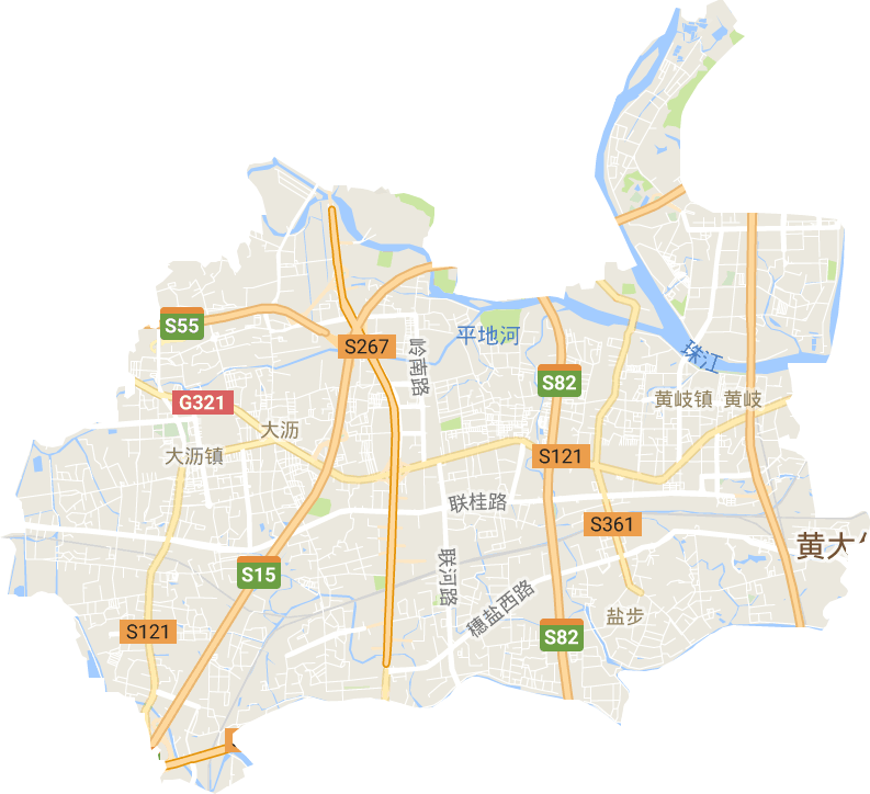 大沥镇电子地图