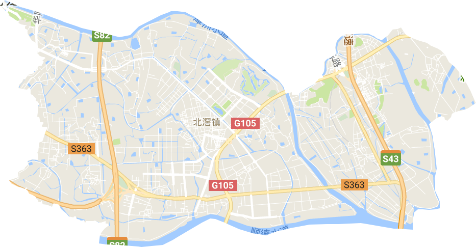 北滘镇电子地图