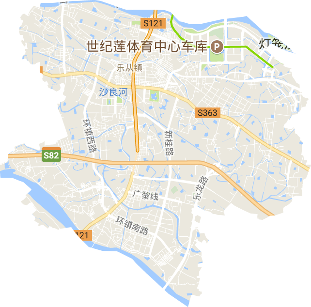 乐从镇电子地图