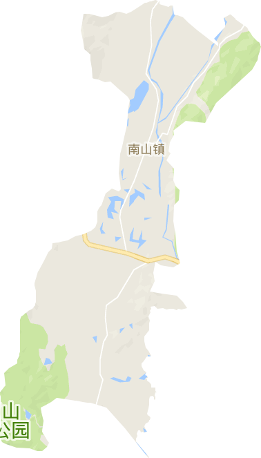 南山镇电子地图