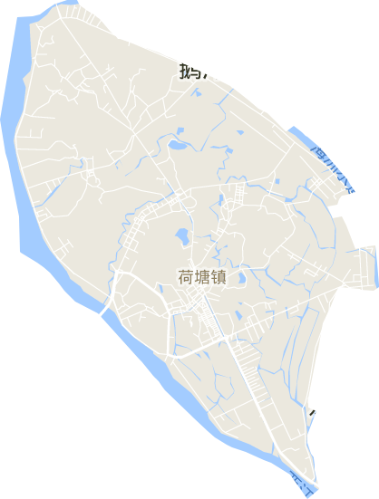 荷塘镇电子地图