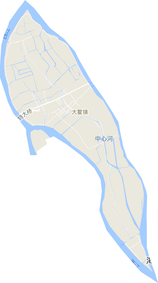 大鳌镇电子地图