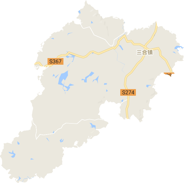 三合镇电子地图