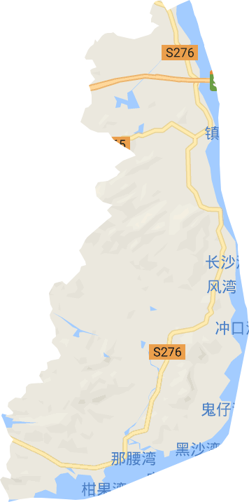 北陡镇电子地图