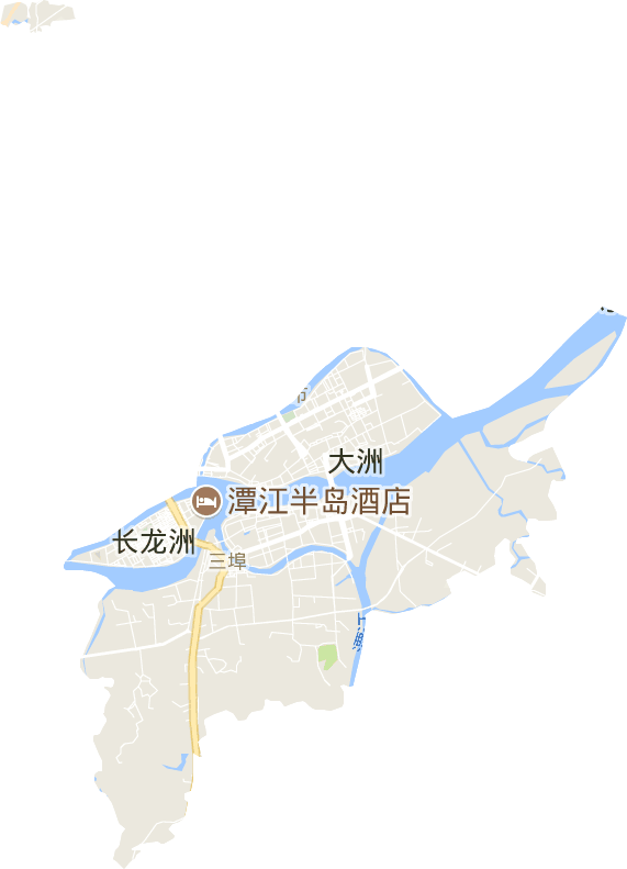 三埠街道电子地图