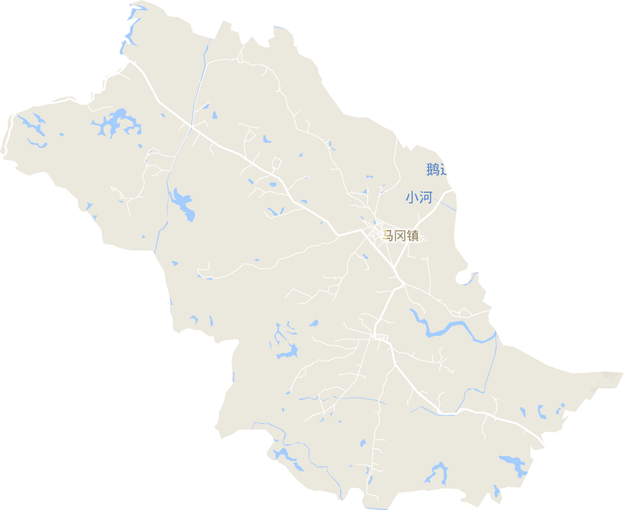 马冈镇电子地图