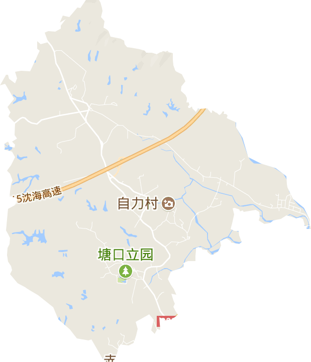 塘口镇电子地图