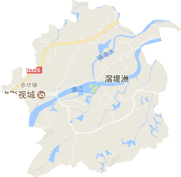 赤坎镇电子地图