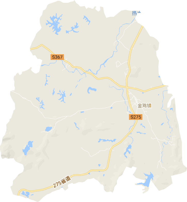 金鸡镇电子地图