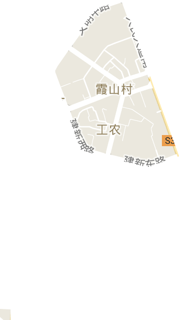 工农街道电子地图