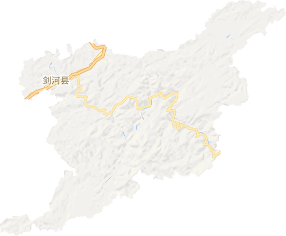 剑河县电子地图