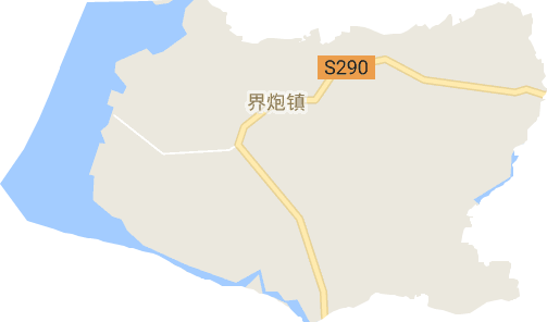 界炮镇电子地图