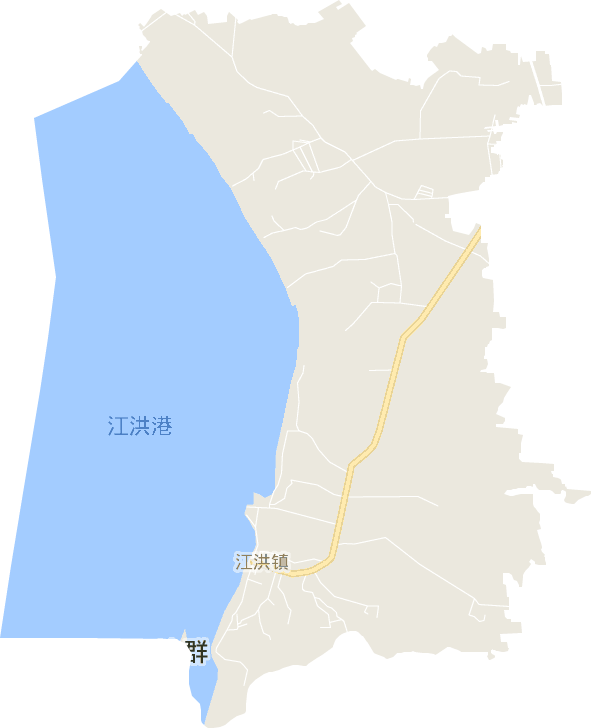 江洪镇电子地图
