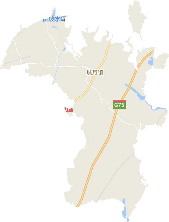 城月镇电子地图