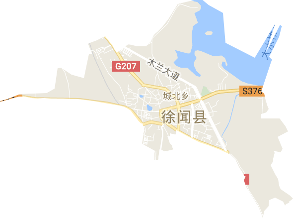 徐城街道电子地图