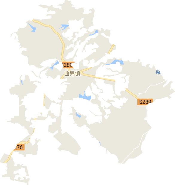 曲界镇电子地图
