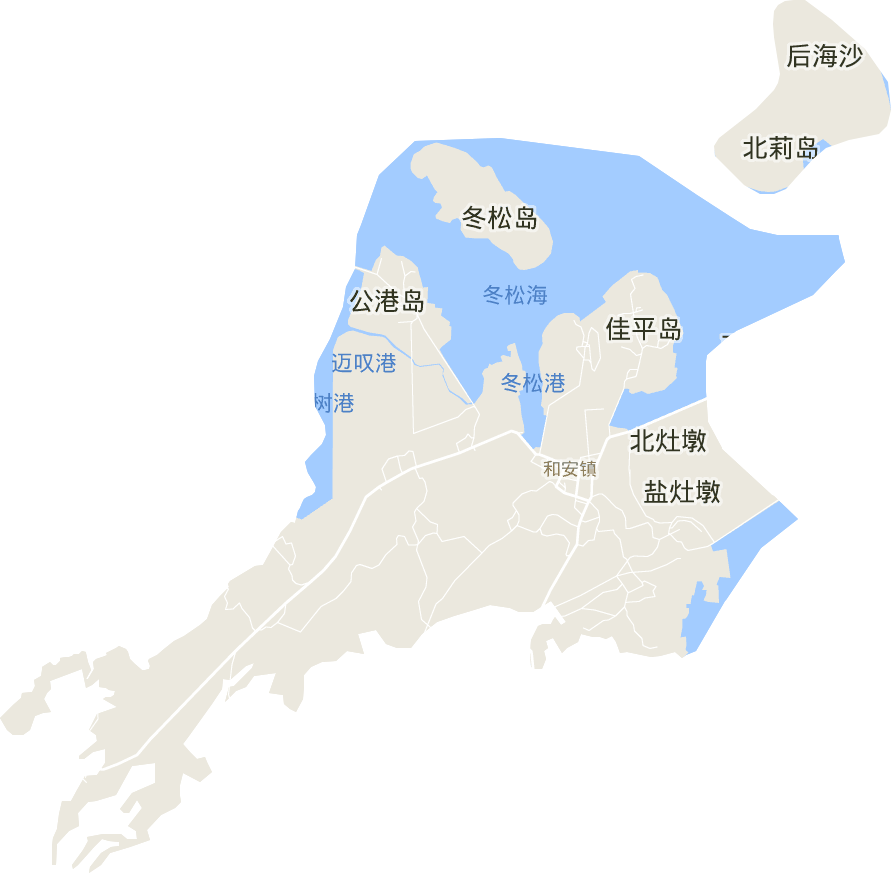 和安镇电子地图