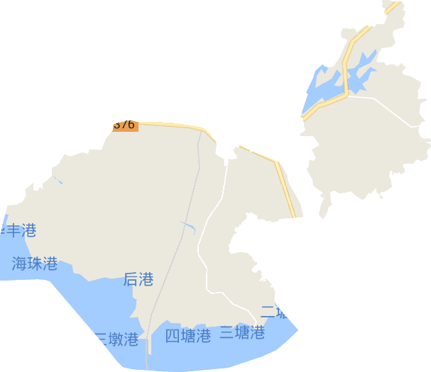 南山镇电子地图