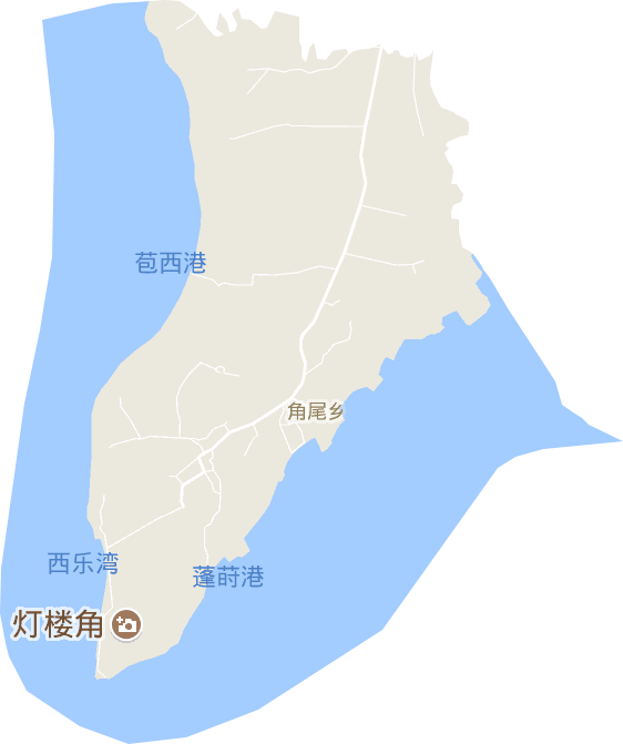角尾乡电子地图