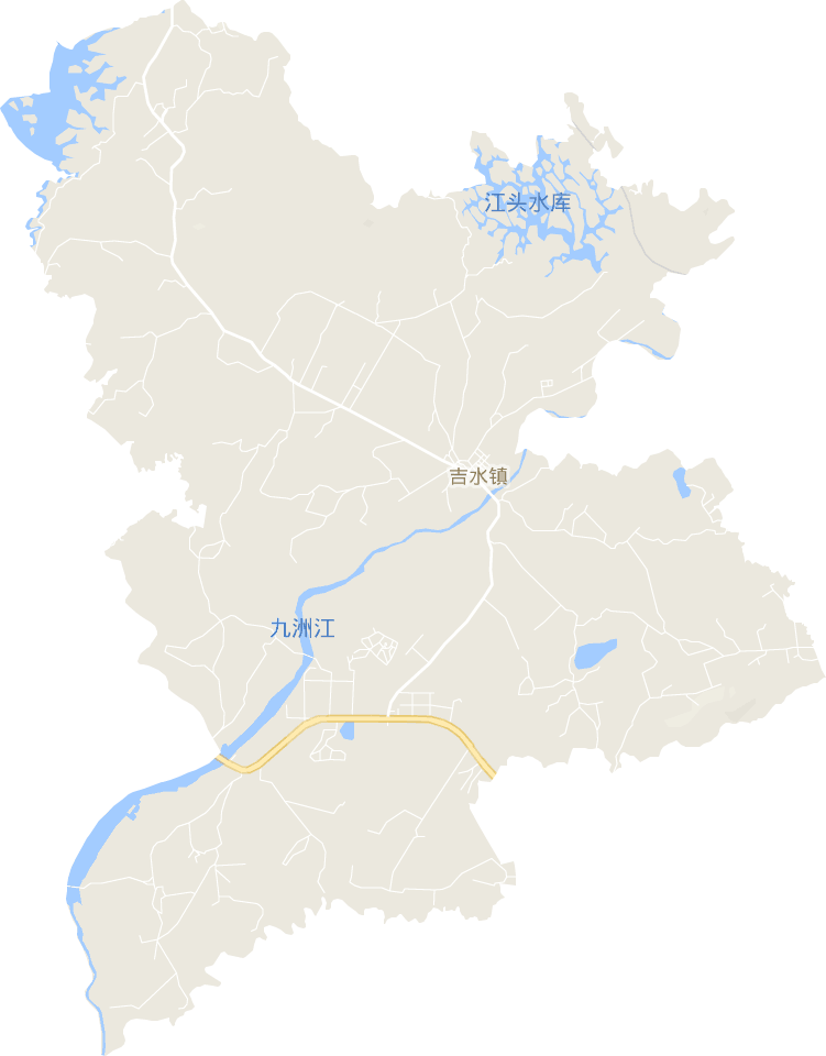 吉水镇电子地图