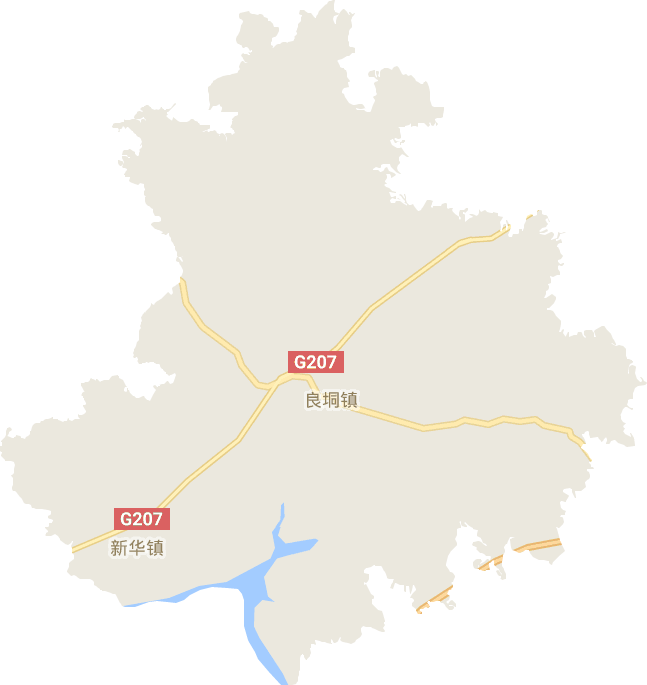 良垌镇电子地图