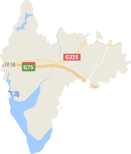 高桥镇电子地图