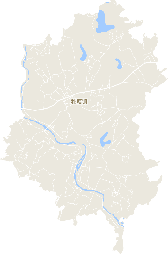 雅塘镇电子地图