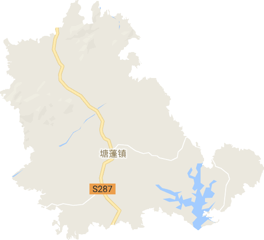 塘蓬镇电子地图