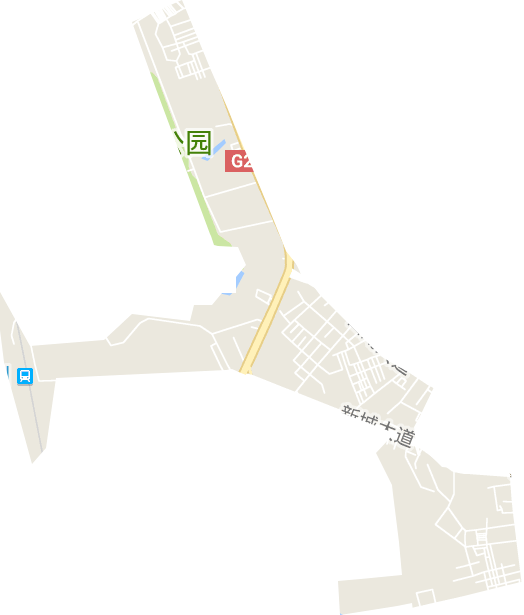 新城街道电子地图