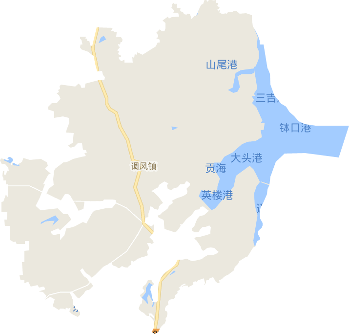 调风镇电子地图