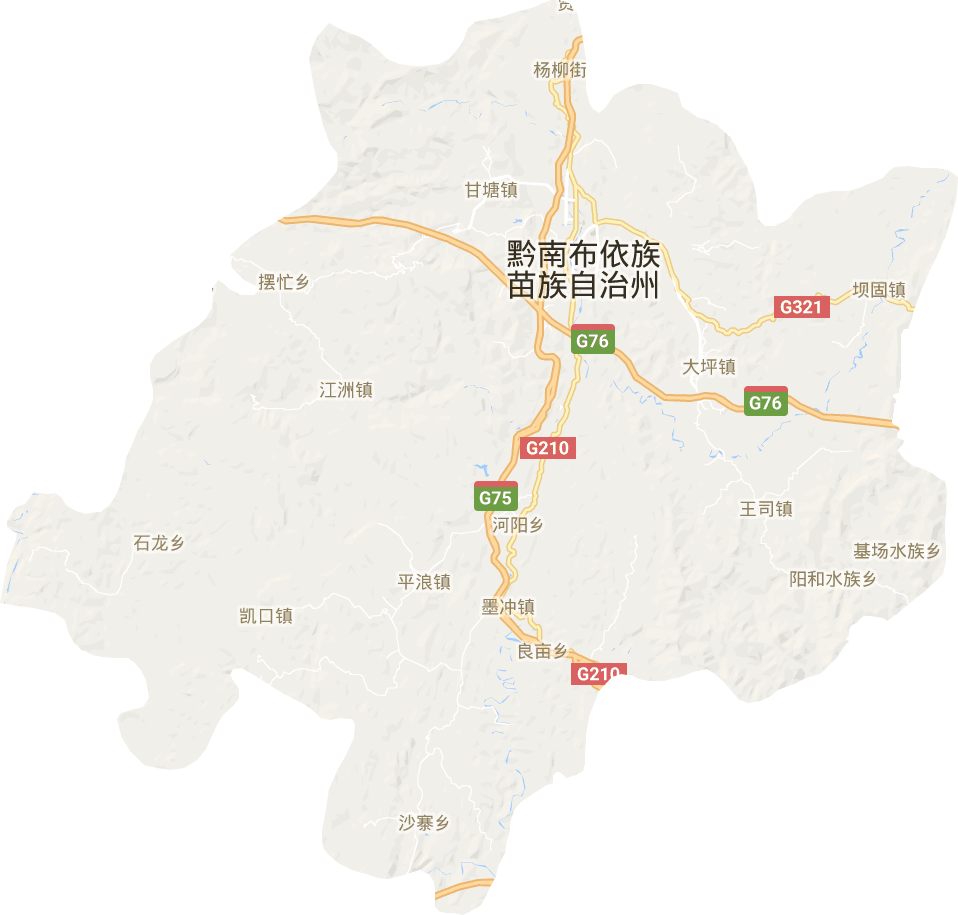 都匀市电子地图