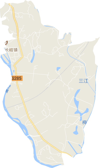 长岐镇电子地图