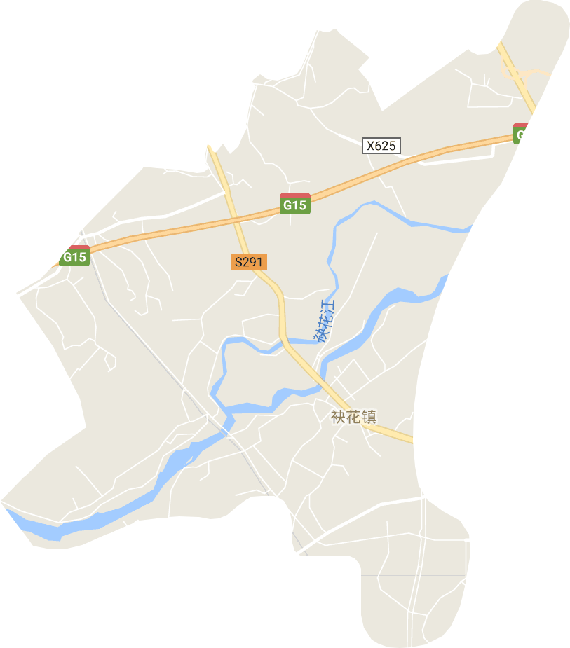 袂花镇电子地图